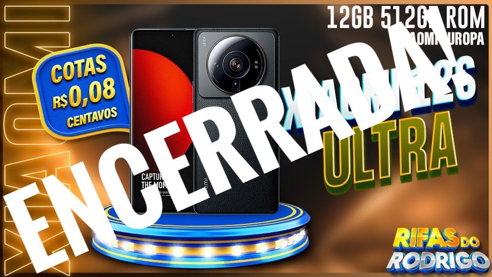 XIAOMI 12S ULTRA 12GB 512GB PRETO ROM GLOBAL XIAOMI EUROPA