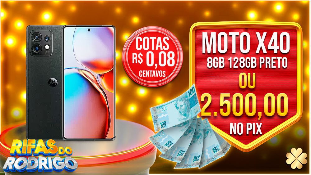 MOTO X40 8GB 128GB PRETO OU R$2.500 NO PIX